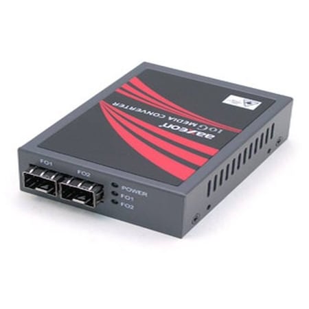 Antaira 10GBase-R SFP+ to 10GBase-R SFP+ Media Converter FCU-5002-SFP+